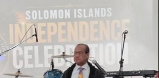 Solomon Islands High Commissioner Celebrates 48th Independence Anniversary in Melbourne