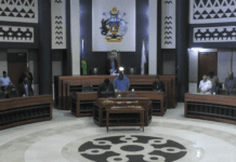 Prime Minister Moves Adjourn of Parliament Sine die