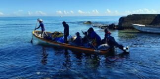 MFMR Team Surveys Russell Islands for Marine Resource Assessment