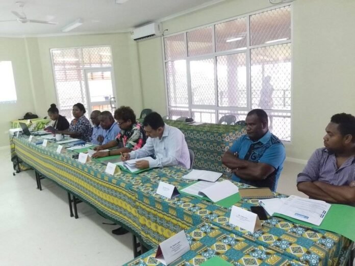 Meeting of Solomon Islands National University on the Newly Proposed Bachelor Program