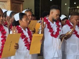 FINAL BATCH OF NEWLY REGISTERED NURSES INDUCTED AT ST BARNABAS CATHEDRAL
