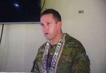 RSIPF Farewells ADF Advisor to EOD Department