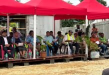 PM Officiates Ground Breaking Ceremony for MALD New Auki Office in Malaita Province
