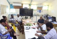 MALD STODAS Project Team Meets Malaita Provincial Secretary Ahead of Agrifood Systems Workshop