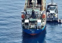 Joint Operation Intercepts Suspected Vessel Linked To Transnational Organised Crime