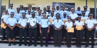 RSIPF Officers Promoted to the Rank of Sergeant and Senior Sergeant
