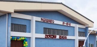 Aligegeo School Receives New Dining Hall Facility
