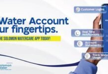 Solomon Water Launches New WaterCare App, Making It Easier for Customers to Stay Connected