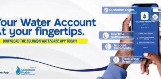 Solomon Water Launches New WaterCare App, Making It Easier for Customers to Stay Connected