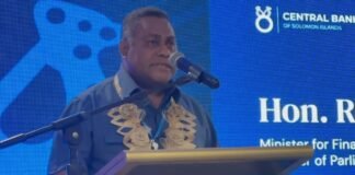 Ramofafia Calls for Early Action to Protect Solomon Islands Economy
