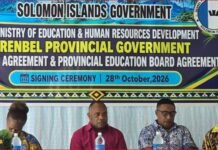Renbel Becomes Fifth Province to Sign Education Agency Agreement