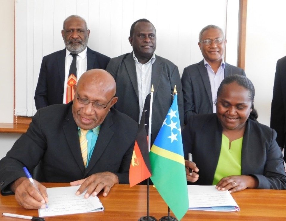 UOG Signs MoU with Ministry of Education to Establish Campus in Honiara ...